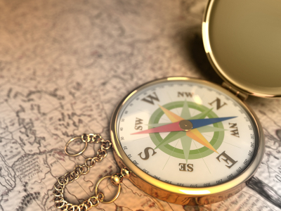 compass_on_map